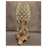 MCM cherub & pineapple lamp
