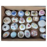 Trinket boxes, Royal Albert, Spode