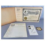 Ever-Ready Food Products Co stock certificates