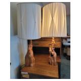 Cyprus knee table lamps