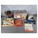 Spoon jar, knife sharpener, food chopper