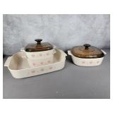 Corning ware casseroles