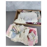 Handmade baby quilts & handkerchiefs