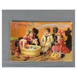 Vintage Halloween postcard 1908