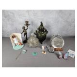 Wendal August pewter coaster, miniatures