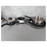 Pampered Chef Skillet & other sauce pans