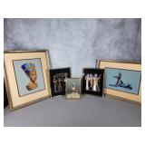 Egyptian framed pictures