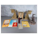 Vintage Advertising, candlesticks US Com Birds