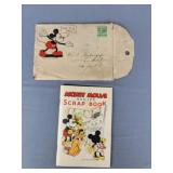 Walt Disney Ent Mickey Mouse Scrapbook 1936