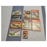 World War II War Planes/Battleship books & cards