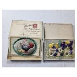 RARE Early 3D Victorian Easter Postcards