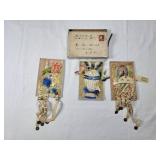 3 Early Victorian 1900s 3D Cards