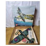 Vintage Cox Spitfire Mark VB plane