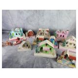 Christmas Putz Houses