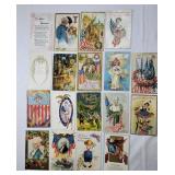 18 Patriotic 4th July Postcards early 1900s #43