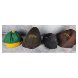 Vintage felt hats Robin Hood