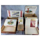 Collection of cigar boxes