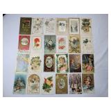 24 Vint Christmas Postcards early 1900s #30