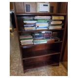 Bookshelf with contents of books