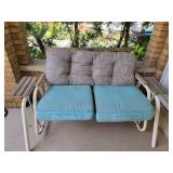 Vintage Aluminum glider