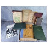 Variety of books and pamphlets