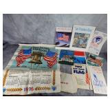 Patriotic flag books/booklets