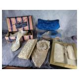 Vintage purses, shoes and gloves