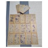 1949 Nabisco Cowboy & Indian cards