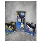 Three Star Wars rockets Episode 1