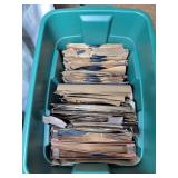 Lg Tub Full of 33 LP Records #1