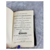 1888 Richardsons Monitor of Free-Masonry book