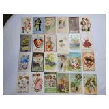 24 Vint Valentines Day Postcards early 1900s #23