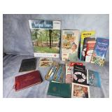 Vintage trave brochures and misc. items