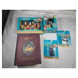 Mattel Snow White figures & Storybook Ornament set