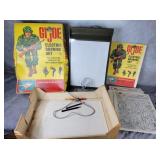 Vintage GI Joe electric drawing set