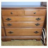 Three drawer maple chest #3