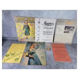 1948 & 1952 Girl Scout ephemera & pins