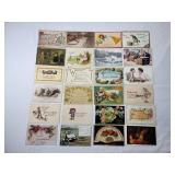 24 Vint General Greeting Postcards early 1900s #27
