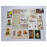 23 Vint General Adv Postcards early 1900s #15