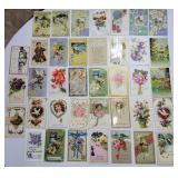 38 Vint Birthday Card Postcards early 1900s #18