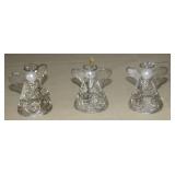 Metal and Faux Pearl Angel Ornaments