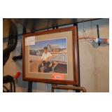 Framed decorator picture 25x22