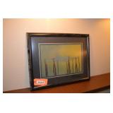 Framed decorator picture. 20"x24"