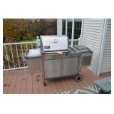 Weber genesis platinum gas grill.