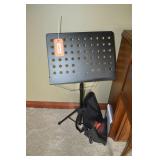 Music stand & music books