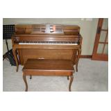 Chickering & sons piano & bench