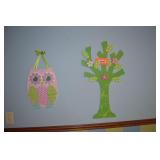 Wall decorators on wall