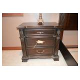 3 drawer nightstand. 36"x20"x34"