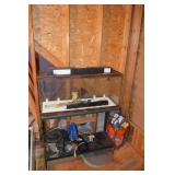 Aquarium on stand. 36"x13"x17" & aquarium
