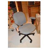 Office chair on wheels